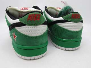   NIKE DUNK LOW PRO SB GREEN WHITE BEER RED STAR SZ 8.5 supreme  