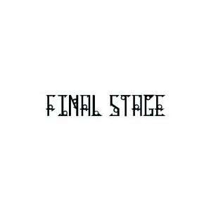  FINAL STAGE BAND WHITE LOGO DECAL STICKER 