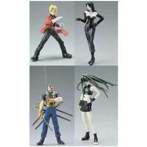  Fullmetal Alchemist Mini Figure Series 2 Set of 4 Toys 