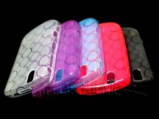 5x TPU Gel skin cover silicone case for Blackberry 9630  