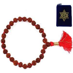  MALA ~ Mantra Prayer Beads on Knotted String w/ Sanskrit Chakra Mala 