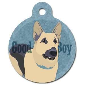  Good Boy German Shepherd Pet ID Tag for Dogs and Cats 