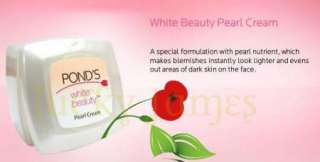 Ponds White Beauty Pearl Cream Blemishes instantly look lighter  