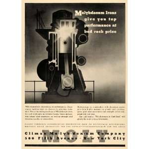  1941 Ad Climax Molybdenum Co Molybdenum Cast Iron Steel 