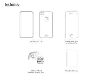 SGP iPhone 4 / 4S Case Linear Blitz Series   Black  