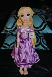 Disney Princess Rapunzel Tangled Plush Rag Doll 19 NEW NWT Princesses 