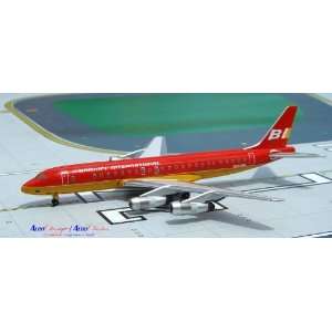  Aeroclassics Braniff Intl Red Yellow DC 8 51 Model 