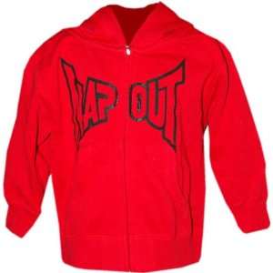  No Fear NapouT Red Toddler Hoodie Sweat Shirt (Size2T 