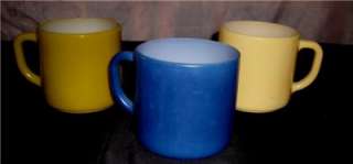 Federal Coffee Mugs 3 Colors Marked (F) Inside Shield  