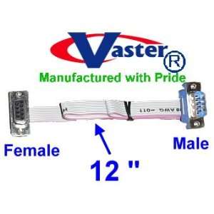  Internal RS232 DB9 Pin Malle to Female 12 Inches 