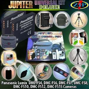  Kit Deluxe for Panasonic Lumix DMC FS4, FS6, FS7, FS8, Lumix DMC 