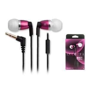  iFrogz Audio Spectra Ear Bud with Mic Pink Electronics