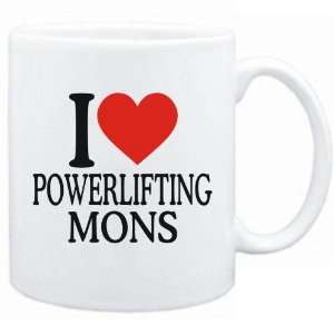    New  I Love Powerlifting Moms  Mug Sports