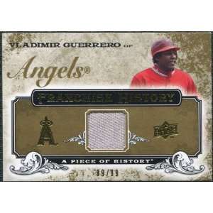  2008 Upper Deck UD A Piece of History Franchise History Jersey Gold 
