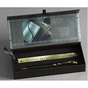   You Serve the Lord so Faithfully Pen and Bookmark Set