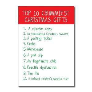  Funny Merry Christmas Card Crummy Gifts Humor Greeting Ron 