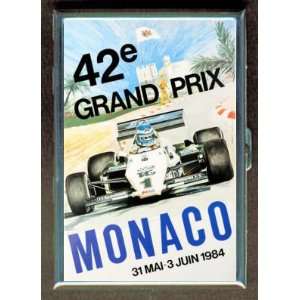  MONACO 1984 GRAND PRIX RACING ID Holder, Cigarette Case or 