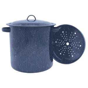  Graniteware 15.5 Qt Tamale Pot 