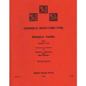  Bach, J.S.   Sleepers Awake from Cantata No. 140 for Two 