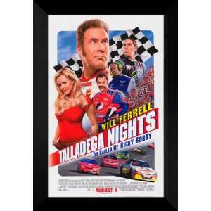  Talladega Nights Ricky Bobby 27x40 FRAMED Movie Poster 