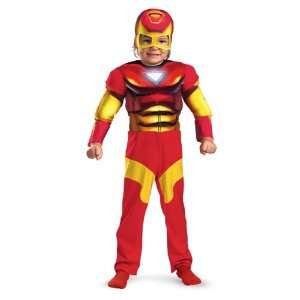   Party By Disguise Inc Iron Man Muscle Toddler Costume / Red   Size 2T
