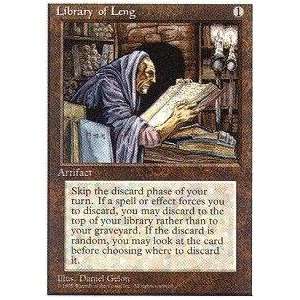  Magic the Gathering   Library of Leng   Fourth Edition 
