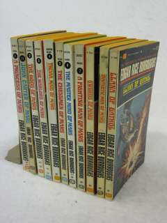 Edgar Rice Burroughs JOHN CARTER OF MARS SERIES of 11 BOOKS  