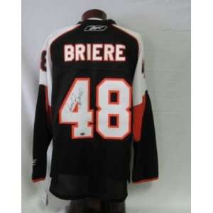  Danny Briere Flyers Autographed/Signed Jersey PSA/DNA 