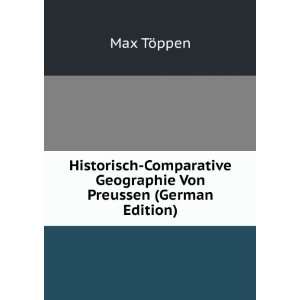  Von Preussen (German Edition) Max TÃ¶ppen  Books