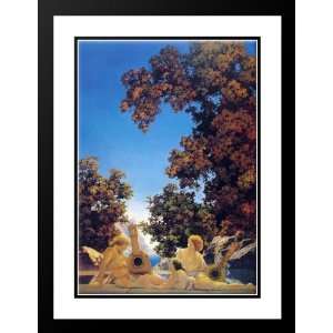  Parrish, Maxfield 28x38 Framed and Double Matted Interlude 