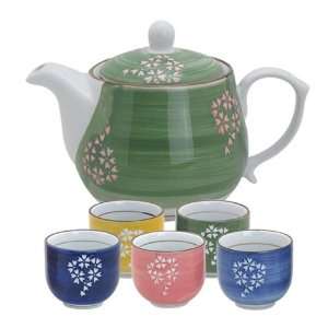 Colored Tea Set 