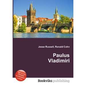  Paulus Vladimiri Ronald Cohn Jesse Russell Books