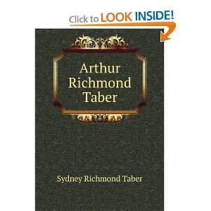  Arthur Richmond Taber Sydney Richmond Taber Books
