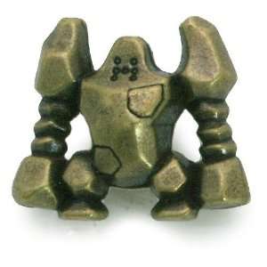  Regirock One of ~0.85 Metallic Mini Figures [Colors Bronzy 
