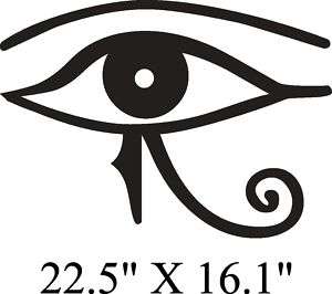 Egyptian Eye Horus Symbol Egypt Art Wall Vinyl Decal  