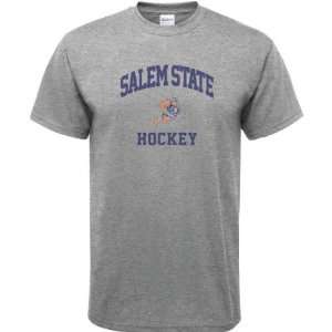   Sport Grey Varsity Washed Hockey Arch T Shirt