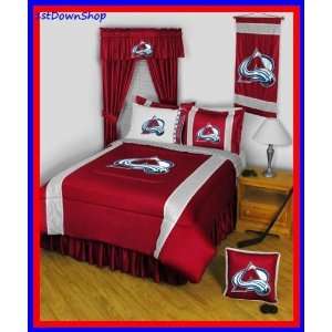  Colorado Avalanche 5Pc SL Full Comforter/Sheets Bed Set 