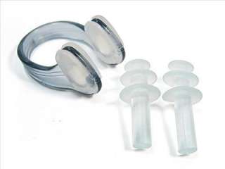 Swimming Nose Clip Ear Plug Swim Gear Set Protective  