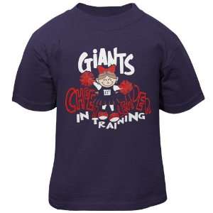Reebok New York Giants Toddler Girls Cheerleader Power T Shirt   Navy 