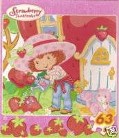 NEW ~STRAWBERRY SHORTCAKE~GROWING SWEETER~63 PC PUZZLE  