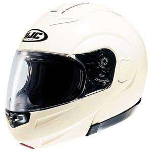  HJC Symax Flip Up Modular Helmet   Medium/Pearl White 