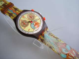 Name DANCING FEATHERS Swatch number SCO100 Diameter case 36 mm 