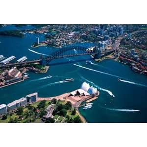 Sydney Harbor Bridge & Opera House Wall Mural