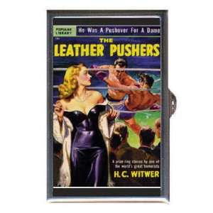  THE LEATHER PUSHERS BOXING PULP Coin, Mint or Pill Box 