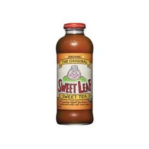 Sweet Leaf Tea Original Sweet Tea Bottle,16 ounces pack of 12  