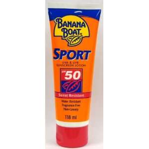  Banana Boat Sport Sunscreen Lotion, SPF 50, 4 Oz / 118 Ml 
