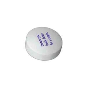 Prescription pill shape stress reliever, non stock, 3 diameter x 1.