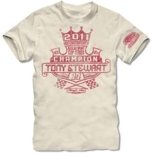 The Game Tony Stewart 2011 Champion Crown T Shirt 2 Xlarge  