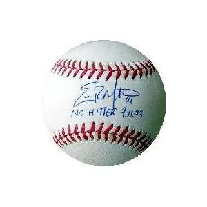  Eric Milton Autographed Baseball   inscribed No Hitter 