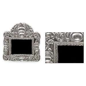  Silver picture frame, Bubbles (2x1.5)